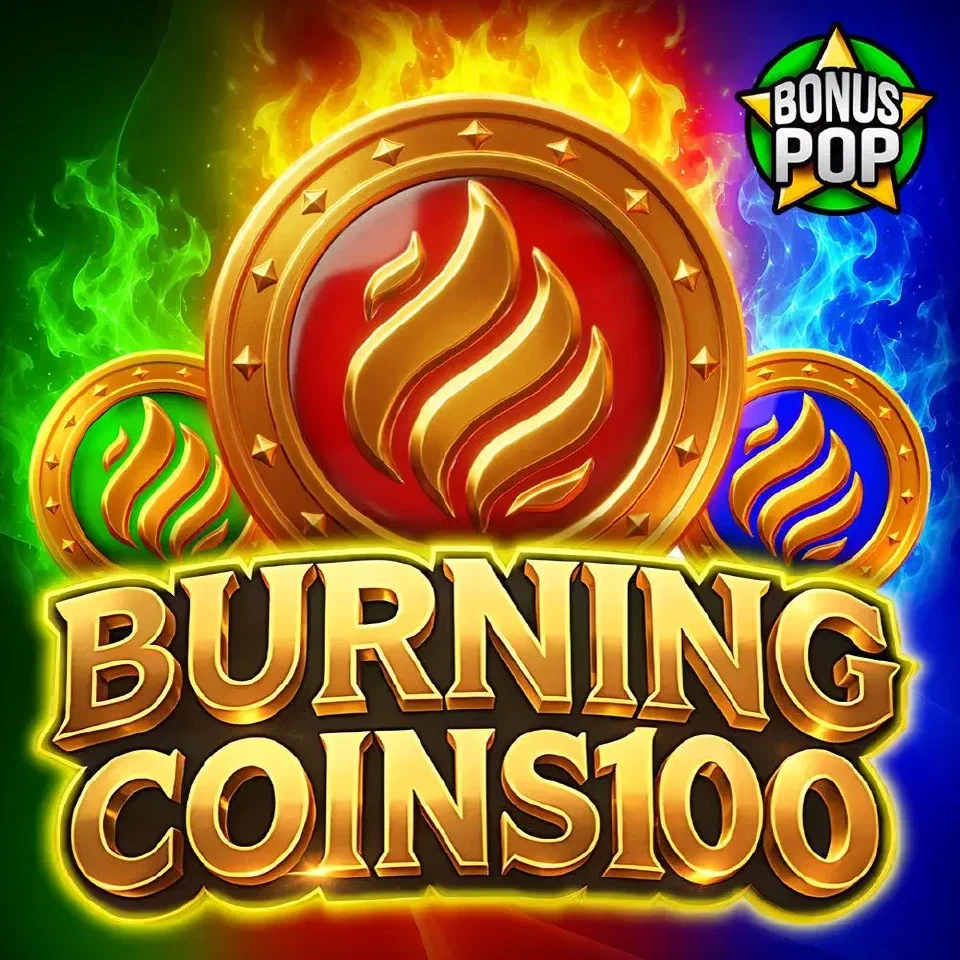 Burning Coins 100 Slot-Cover