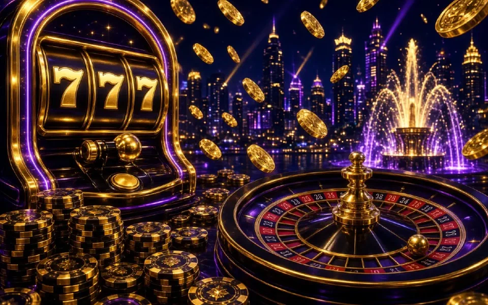 Vulkan Vegas Casino Interface auf Desktop und mobilen Geräten